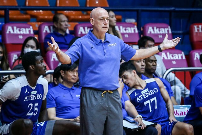 Ateneo ‘just not a good team yet,' admits coach Tab Baldwin