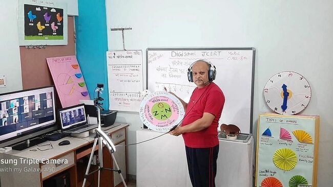 Maths Market and Geometry Field: National Awardee Manoj Sir's Class is Different