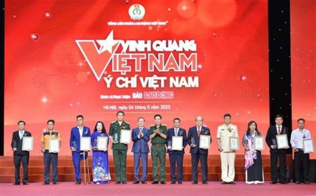 Vietnam Glory Awards 2023 honor exemplary patriots