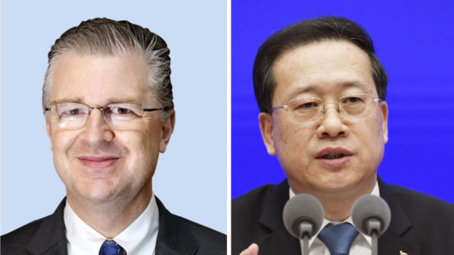 Senior U.S., Chinese officials hold "productive" talks in Beijing