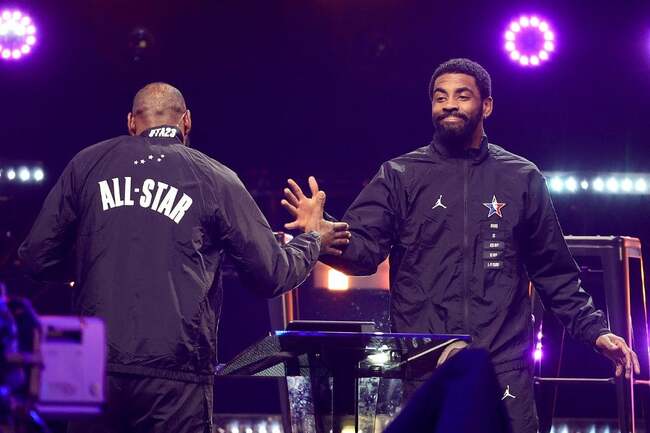 NBA: Kyrie Irving recruiting LeBron James to Mavericks—report