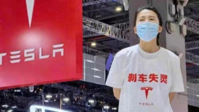 Tesla and car owner face off in court over Shanghai Auto Show stunt