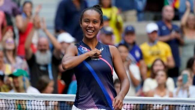 Montreal tennis star Leylah Fernandez wills her way into U.S. Open semifinals