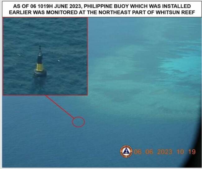 Two buoys in WPS previously reported as removed still in place