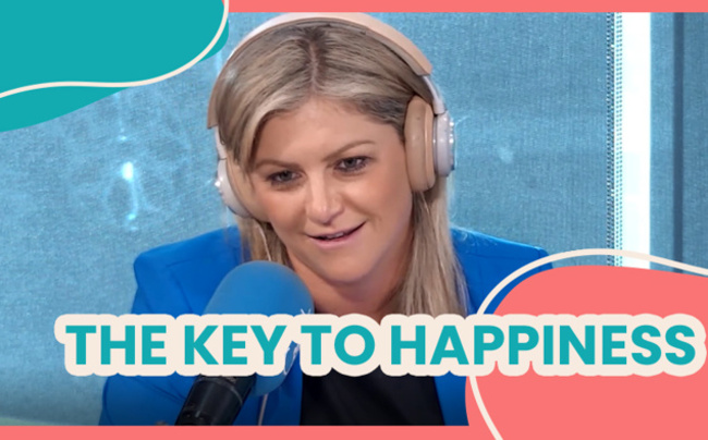 WATCH: Toni shares her top tip for happiness