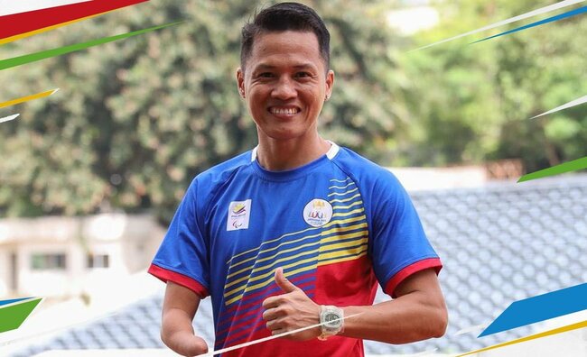 Cebuano para-athlete Arman Dino bags silver in ASEAN Para Games