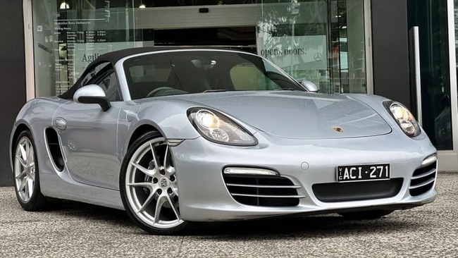 Used 2014 Silver Porsche Boxster Convertiblefor sale in South Melbourne, VIC