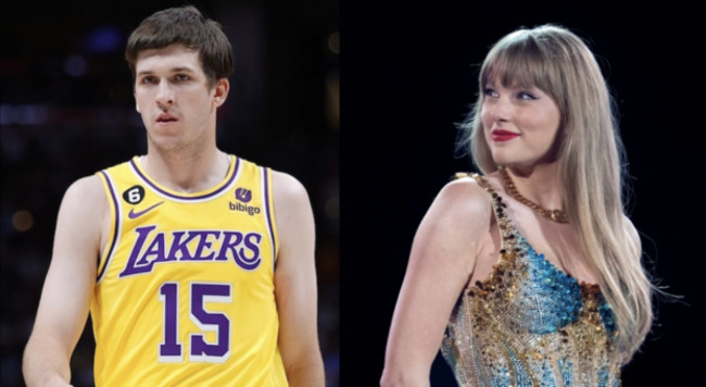 Taylor Swift linked to NBA player Austin Reaves after being spotted at a bar