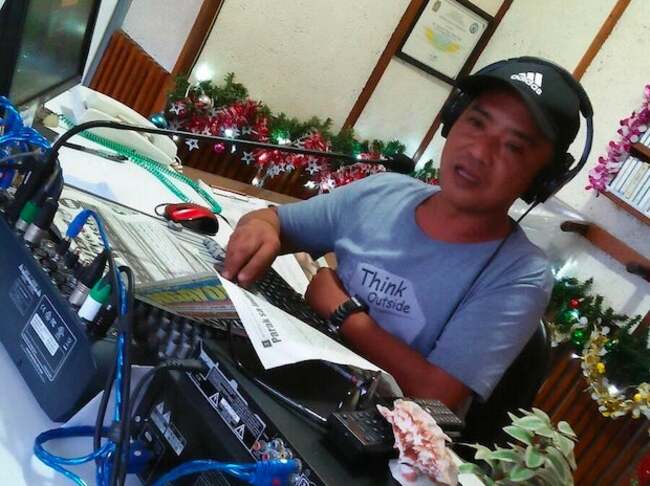 P150,000 bounty for arrest of Oriental Mindoro radioman's killer