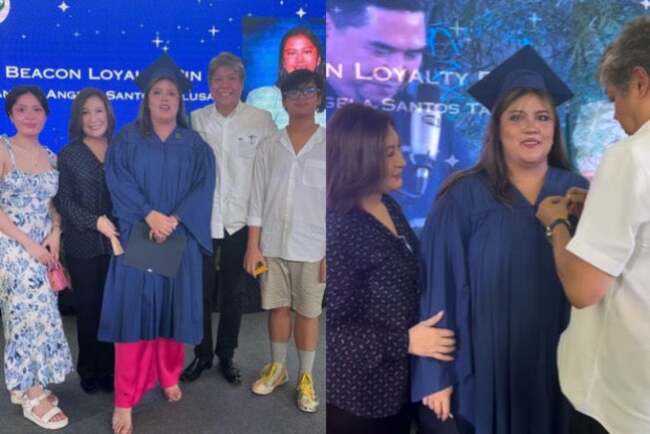 LOOK: Miel Pangilinan finishes high school