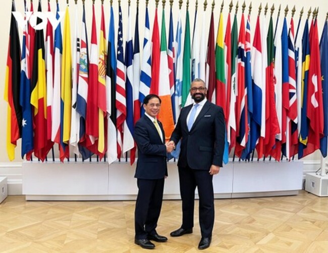 Vietnam, UK reinforce cooperation