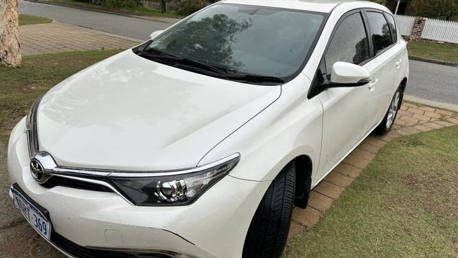 Used 2018 White Toyota Corolla Ascent Sport Hatchbackfor sale in Midland, WA