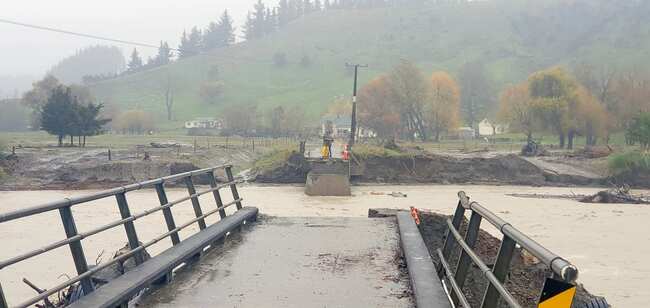 Whatatutu causeway — ‘wacko idea' — washes away