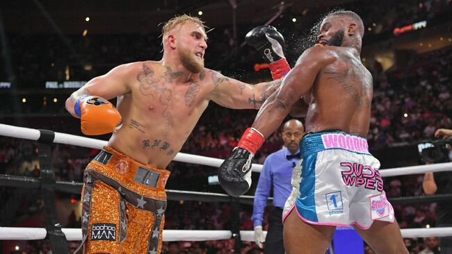 Jake Paul moving on from idea of rematch with Tyron Woodley, says he didn't live up to tattoo bet