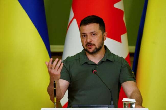 Zelensky says counteroffensive actions ‘taking place' in Ukraine