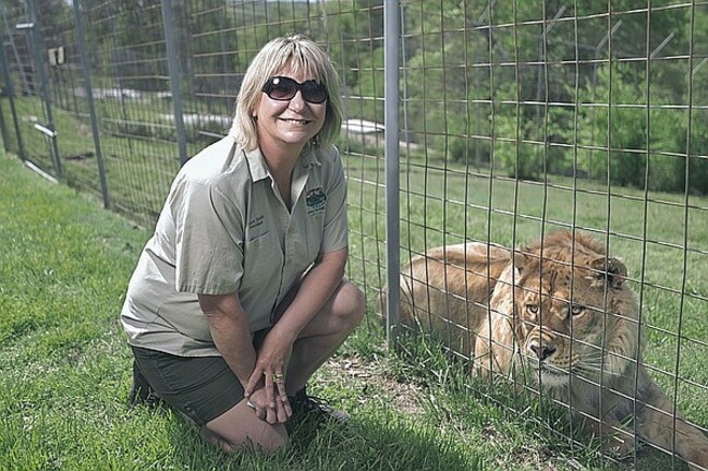 Tanya Smith offers refuge for exotic animals at Turpentine Creek