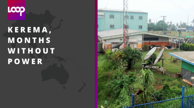 Kerema, months without power