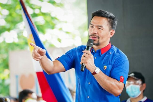 Pacquiao tops SWS senatorial survey in April 2023