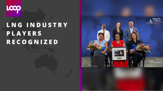 LNG industry players recognized