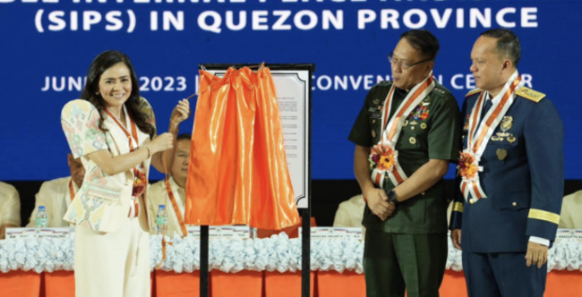 Quezon declares stable internal peace and security in province