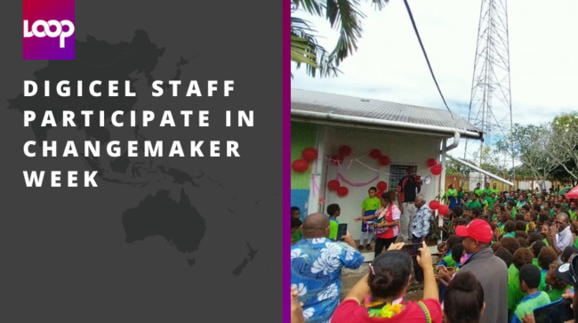 Digicel staff participate in Changemaker week