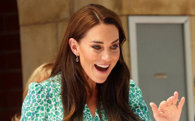 Princess Kate's hilarious response when an adorable burping baby interrupts her