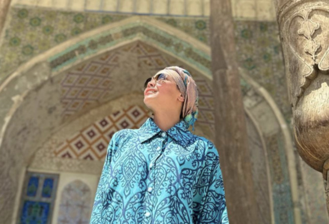 LOOK: Jodi Sta. Maria spends 41st birthday in Uzbekistan