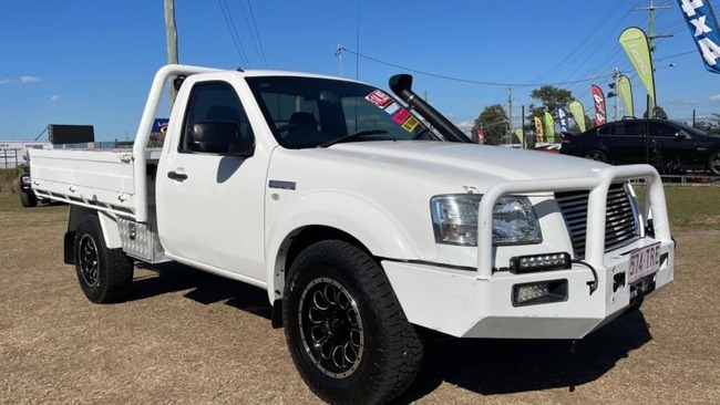 Used 2007 White Ford Ranger XL Cab Chassis Single Cabfor sale in Loganholme, QLD
