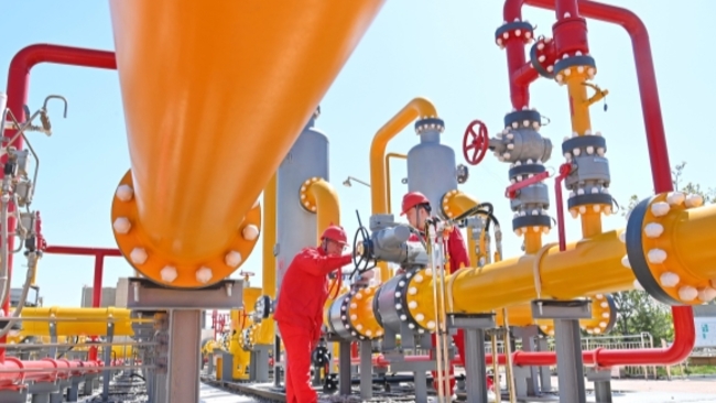 China's natural gas output up 7.2% in May
