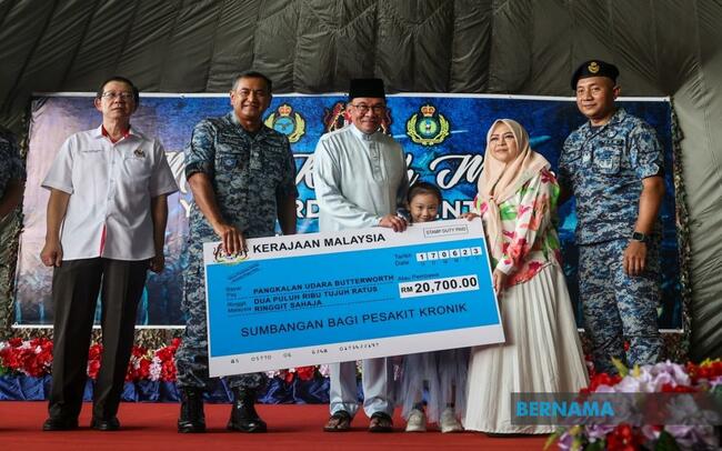 ANWAR TELLS POLITICIANS, AGENTS NOT TO GET INVOLVED IN MILITARY ASSETS PROCUREMENT