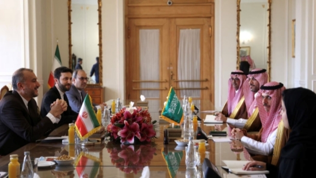 Saudi FM begins first visit to Iran after ties resumed