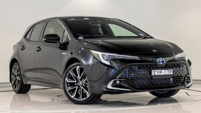 Used 2023 Black Toyota Corolla ZR Hybrid Hatchbackfor sale in Chullora, NSW