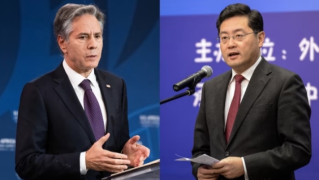 Chinese FM meets with U.S. secretary of state