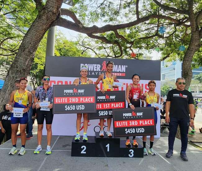 Cebu's Moira Frances Erediano finishes 4th in Powerman Malaysia Duathlon