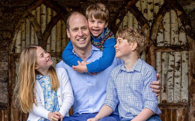 Prince William releases adorable photos to mark Father's Day