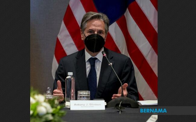 US SECRETARY OF STATE BLINKEN MEETS CHINA'S TOP FOREIGN POLICY CHIEF