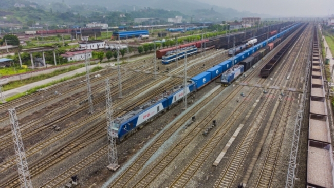 China's cargo transport volume up last week: official data