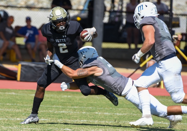 Butte football’s defense struggles against mobile quarterback in loss to Modesto