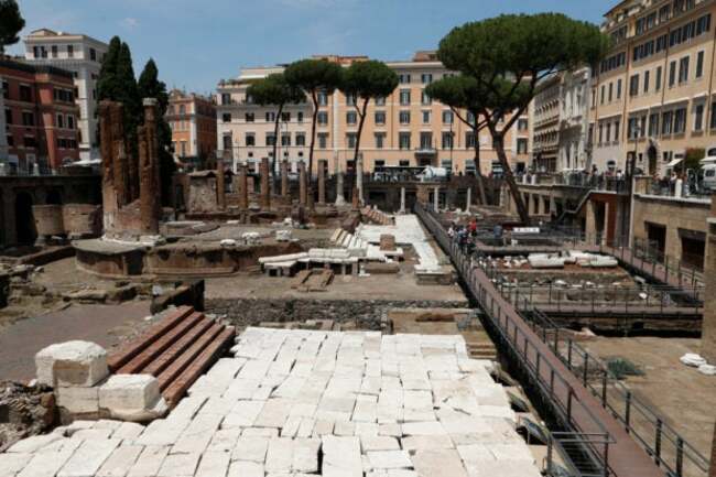 Rome to open ancient square where Julius Caesar was killed