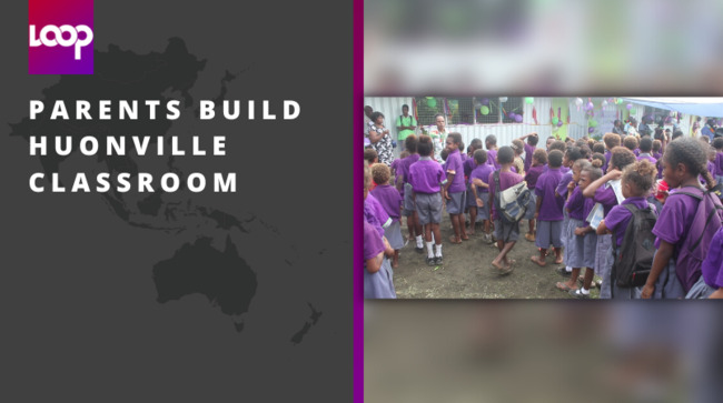 Parents build Huonville classroom