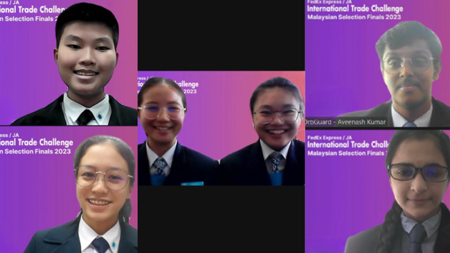FedEx Empowers Future Entrepreneurs of Malaysia at the 2023 FedEx/JA International Trade Challenge