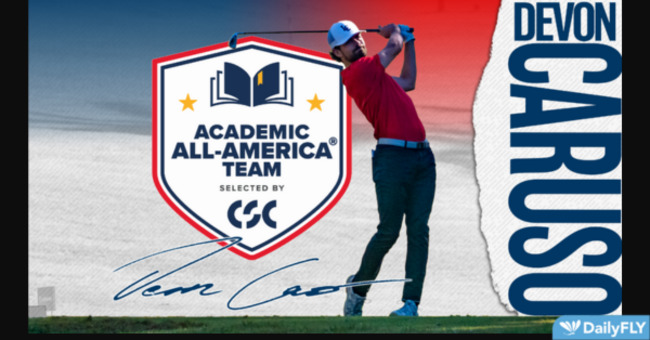 Caruso Caps Warrior Career as Academic All-American