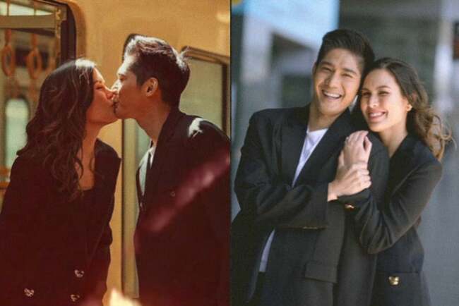 LOOK: Robi Domingo, fiancée charm in engagement shoot in Japan