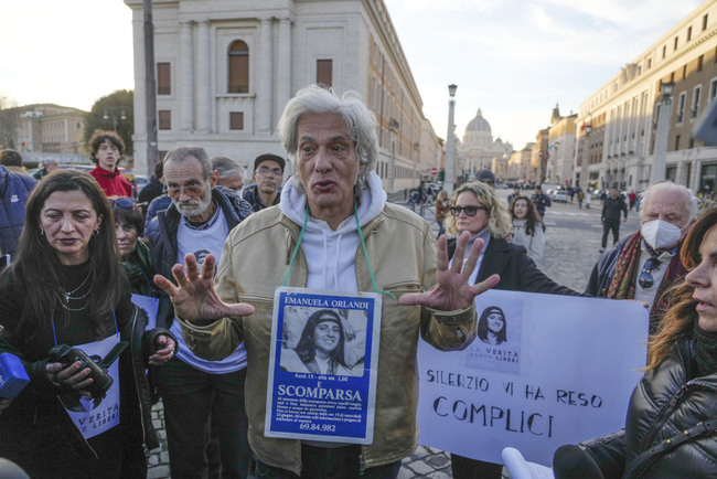 Vatican says new leads are worth pursuing in the disappearance of employee's daughter 40 years ago