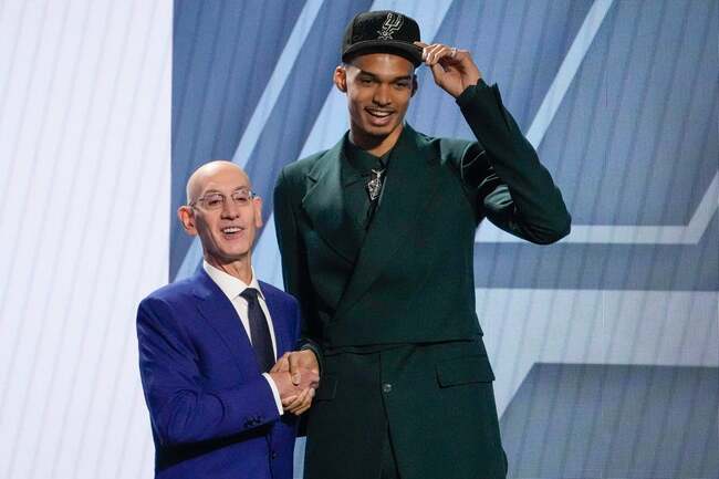 Victor Wembanyama is No. 1 pick in NBA draft, with expectations of stardom