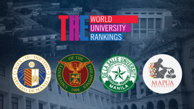 4 PH universities make it to Times Higher Education's ranking