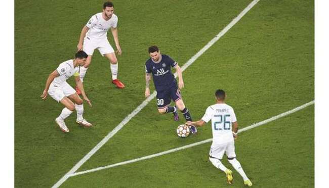 Messi gets up and running with PSG