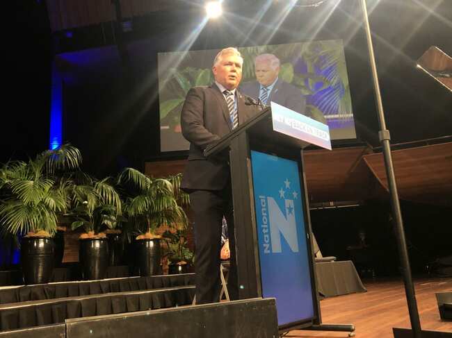 National Party Conference Covers Safe Territory On Day One