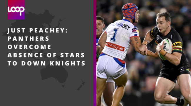 Just Peachey: Panthers overcome absence of stars to down Knights