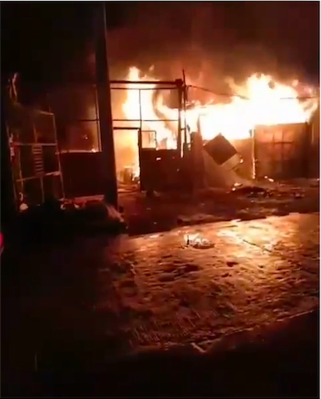 WATCH: Talisay fire destroys mercantile shop